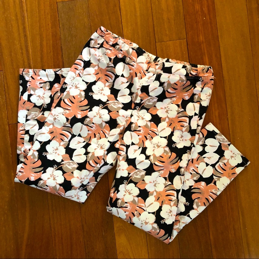 Uniqlo flower printed pants
